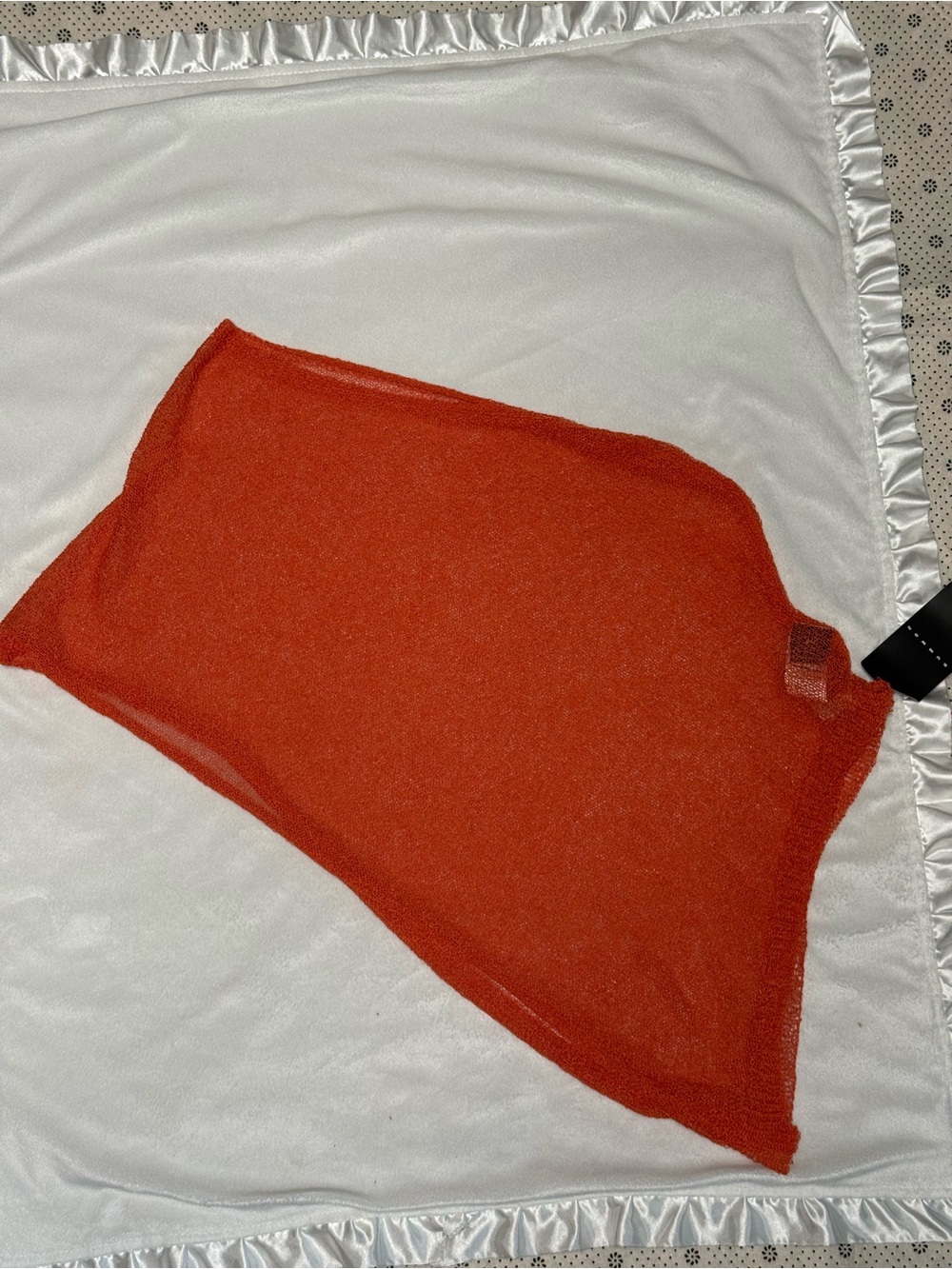 NWT SUMWON Burnt Orange Lightweight Knit Shrug | Size Small